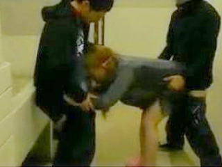 Thieves' Anal Orgy! Wild, Multiple Participants' Foursome