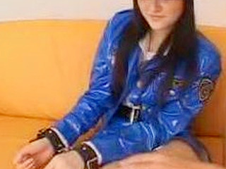 Japanese Porn Video Features Bad Boy Getting Handcuffed by Kinky Cop